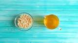 Pine seeds in honey, a natural aphrodisiac - Preparation step 1