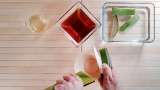 Tonic drink with aloe vera, wine and honey - Preparation step 2