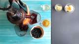 Aronia syrup with honey, pollen, ginger and lemon - Preparation step 3