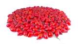 Drying rose hips in a dehydrator for the preparation of rosehip teas or powder - Preparation step 1