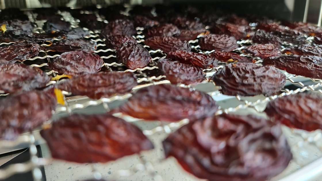 Prunes dried in the dehydrator, photo 4