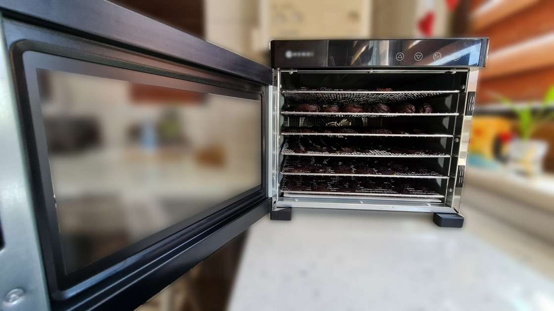 Prunes dried in the dehydrator, photo 6