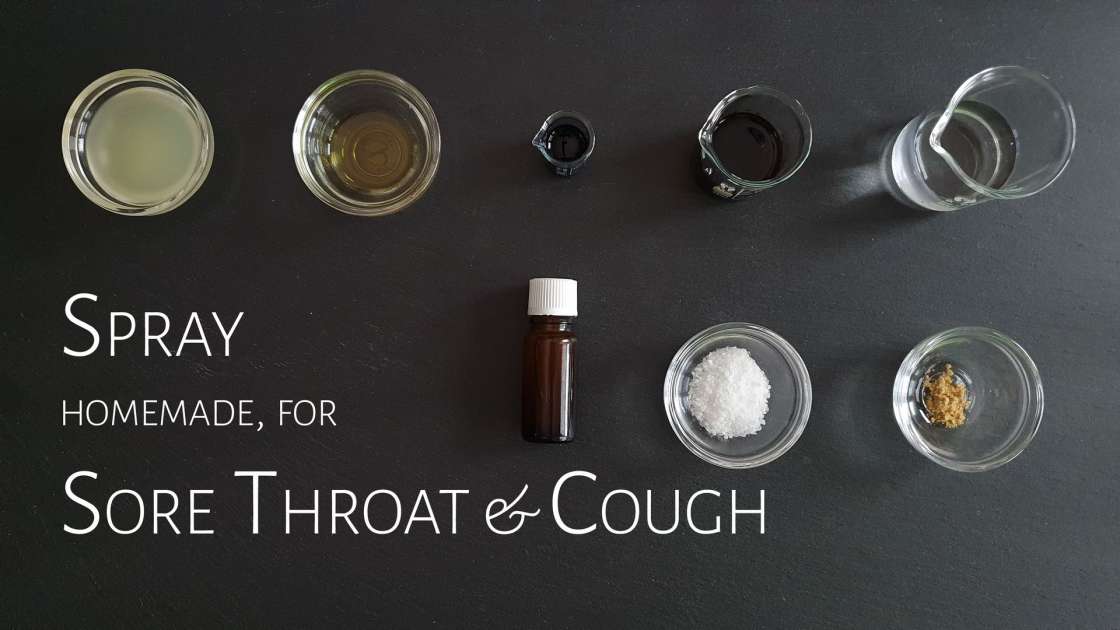 Sore Throat and Cough Homemade Spray, photo 1