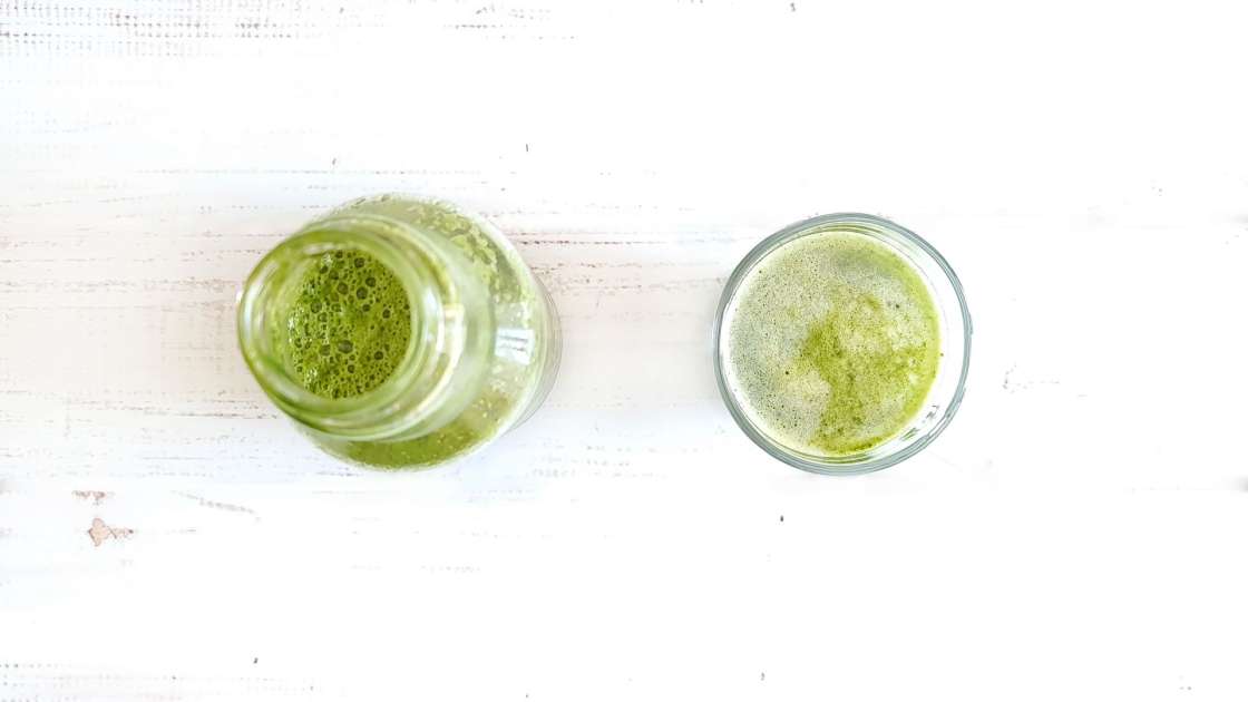 Juice of nettles with spinach, photo 1