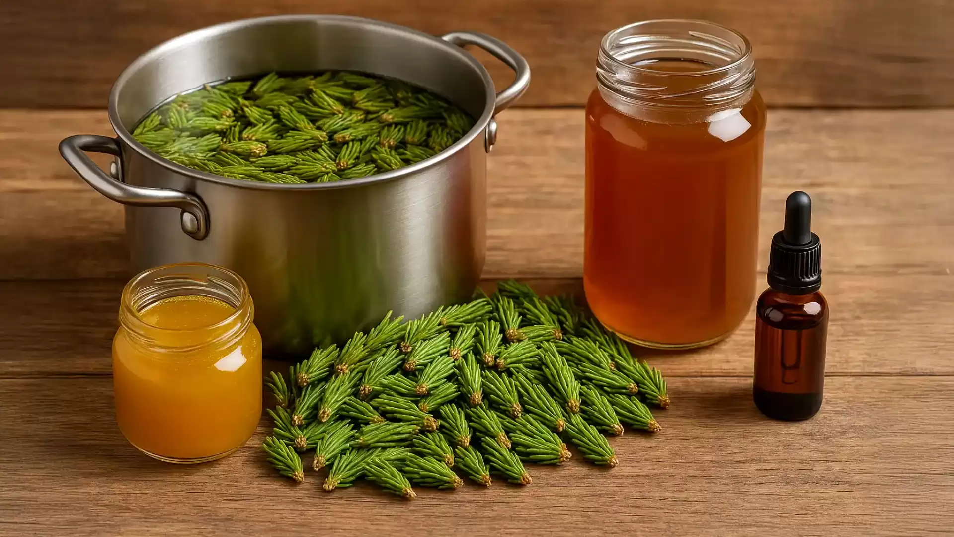 Pine Buds and Propolis Syrup