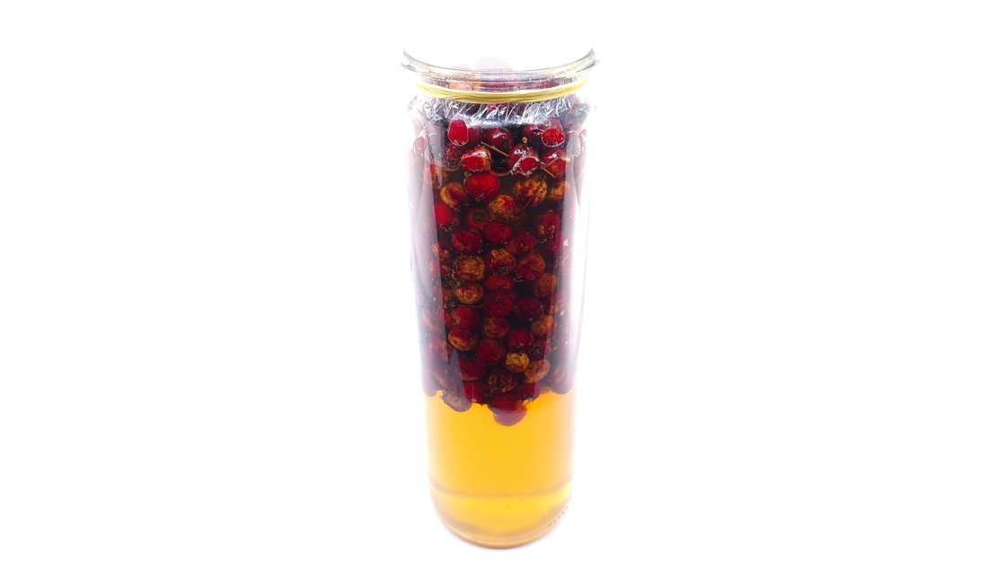 Macerate of hawthorn berries with honey, photo 3