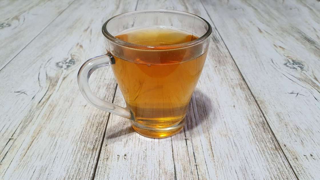 Water with cinnamon, bay leaves and green tea, photo 5