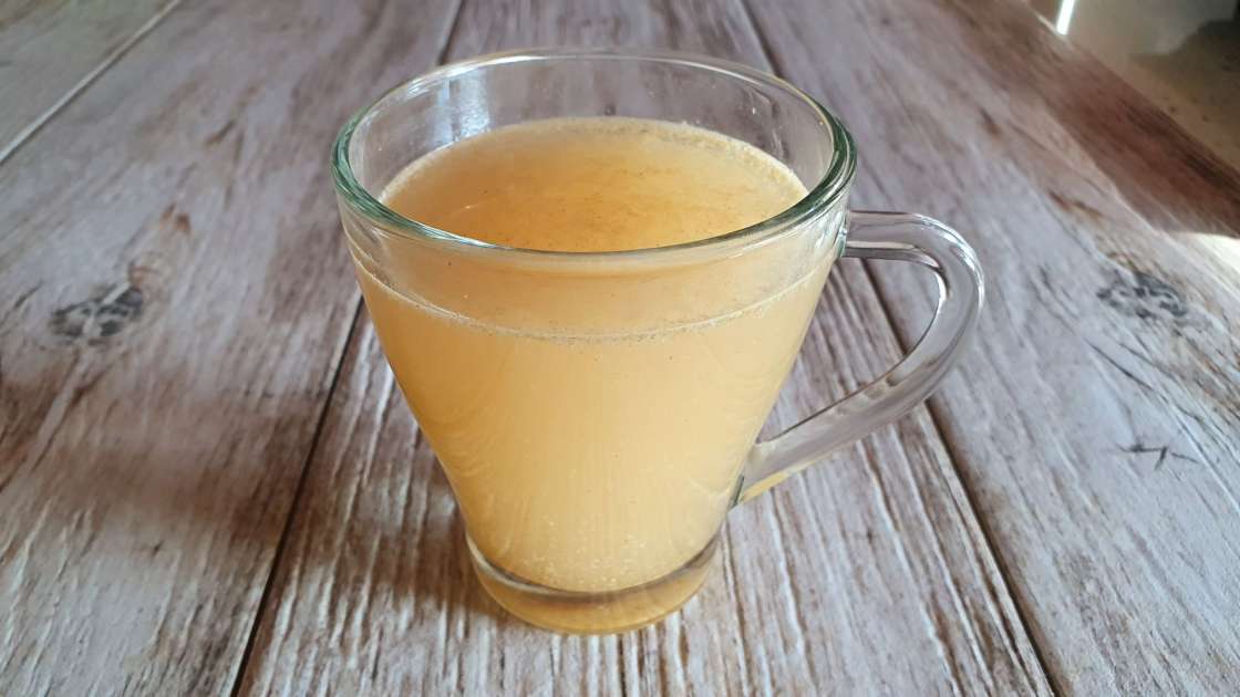 Energizing drink with ginger, inactive yeast and lemon, photo 9