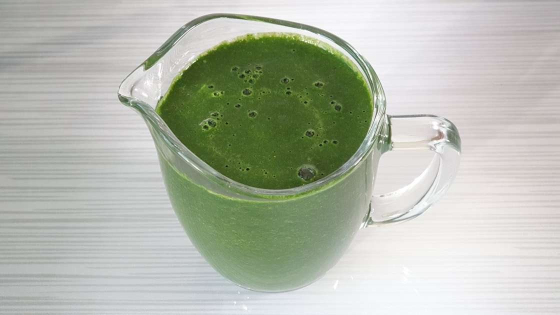 Energizing smoothie rich in chlorophyll, photo 10