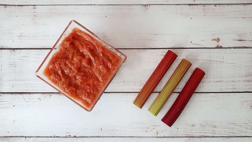 Rhubarb syrup, photo 4