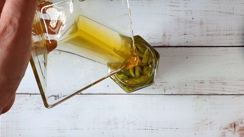 Pine buds macerate with honey, photo 13