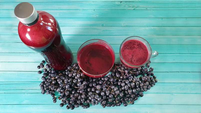 Aronia syrup with ginger and honey, photo 9