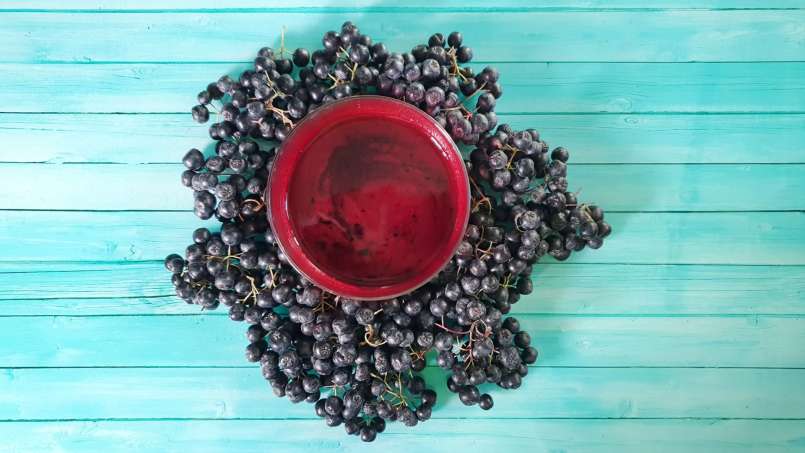 Aronia syrup with ginger and honey, photo 12