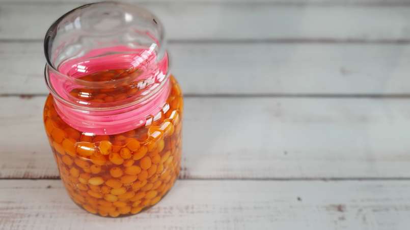 Macerate of sea buckthorn in honey, photo 7