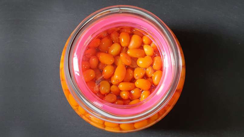 Macerate of sea buckthorn in honey, photo 10