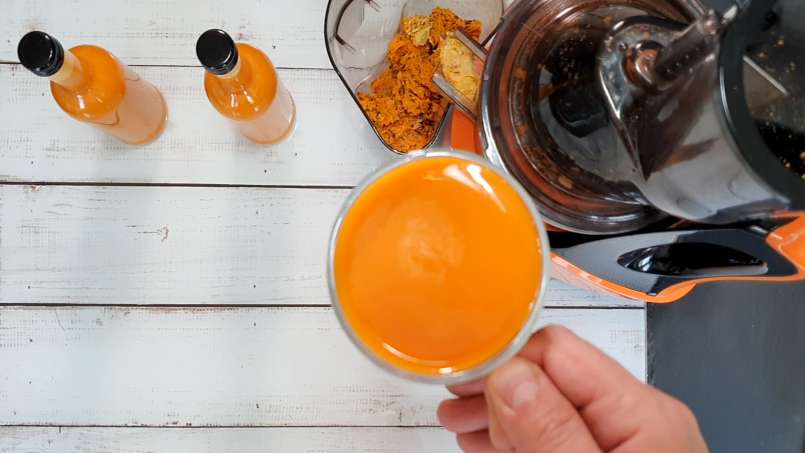 Sea buckthorn juice with lemon and honey, photo 5