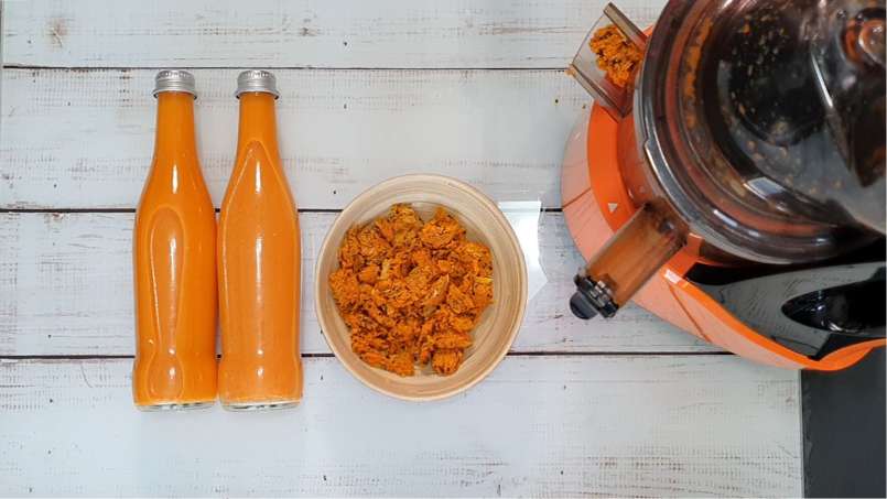 Sea buckthorn juice with ginger, lemon and honey, photo 5