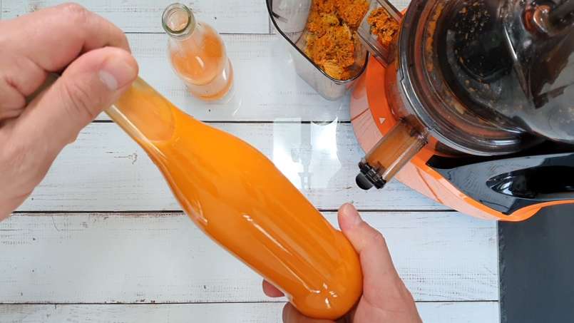 Sea buckthorn juice with ginger, lemon and honey, photo 11