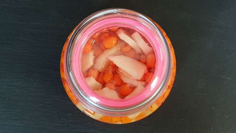 Sea Buckthorn macerate with ginger and honey, photo 3