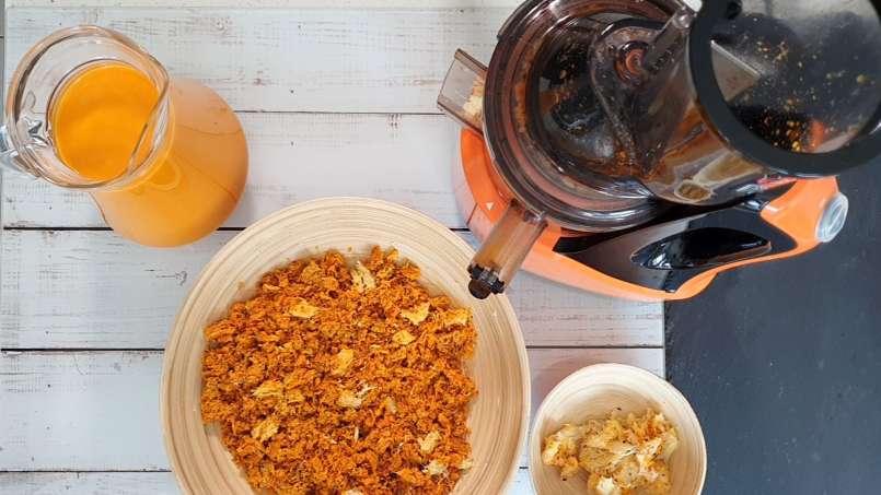 Unsweetened Sea Buckthorn Juice with Ginger and Lemon, photo 9