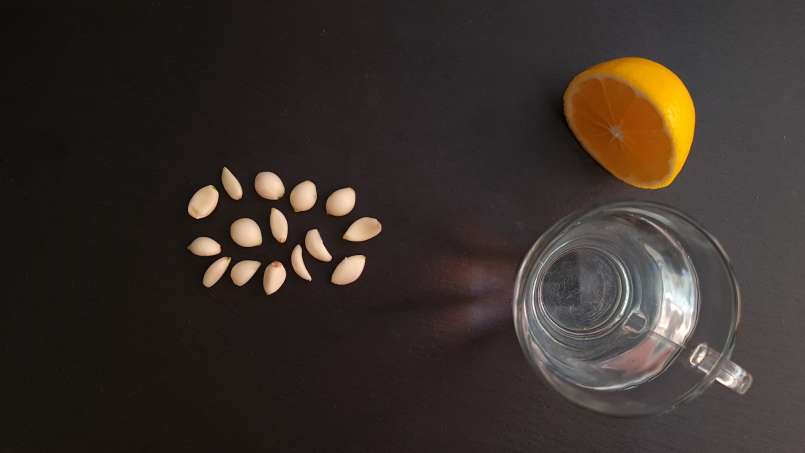 Cure with whole garlic cloves, photo 4