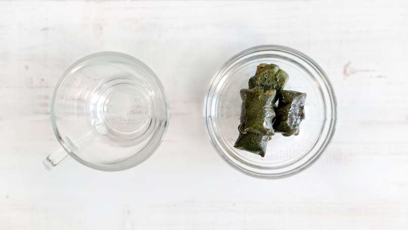Nettle juice in ice cube bags, photo 5