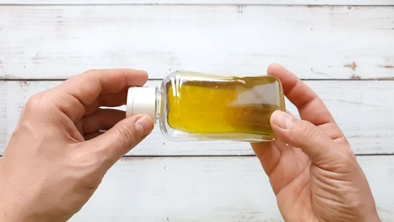 Nettle oil obtained by transfer, photo 11