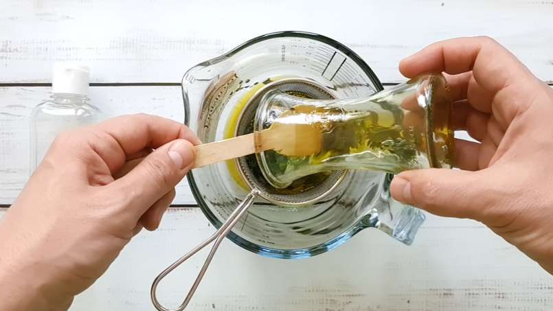 Nettle oil obtained by transfer, photo 15