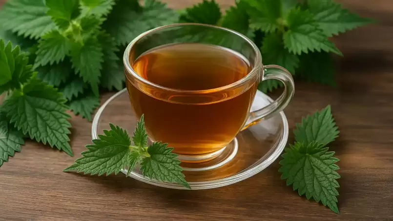 Net nettle infusion - natural detoxifier for blood, liver and kidneys