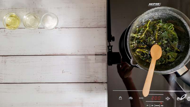 Nettle oil obtained by transfer and using bain-marie, photo 4