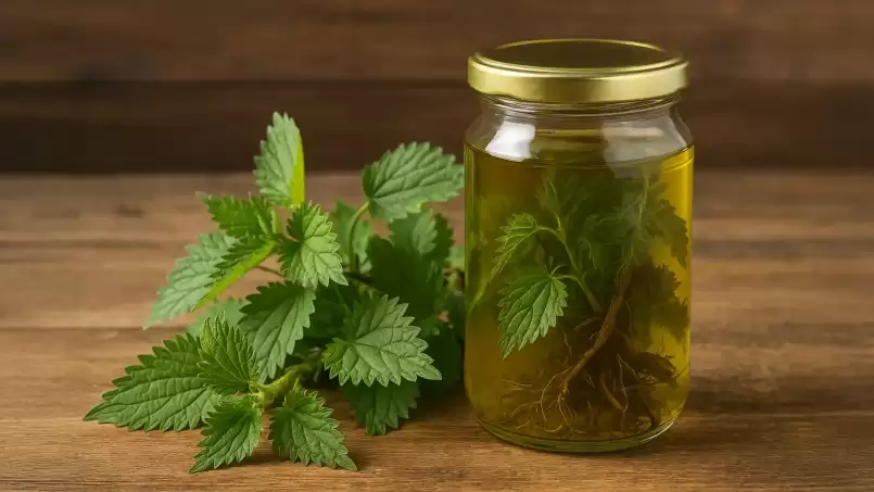 Net net nettle vinegar - natural elixir for hair, skin and detoxifying the body