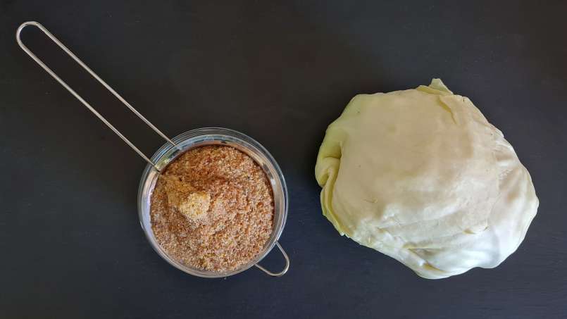 Poultice with cabbage leaves and borscht bran, photo 2