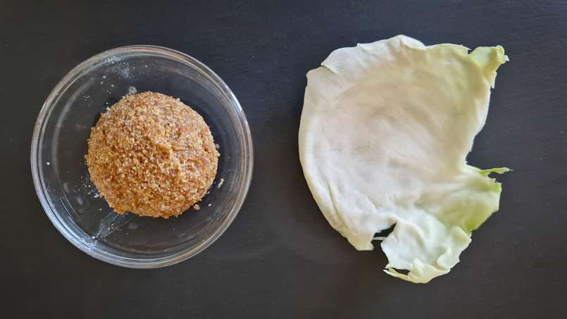 Poultice with cabbage leaves and borscht bran, photo 4