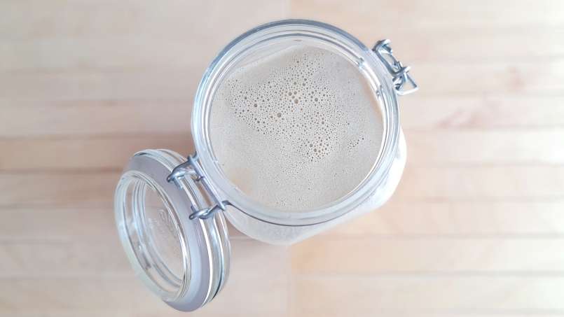 Apilarnil with honey (50%-50%), in a jar, for the freezer, photo 3