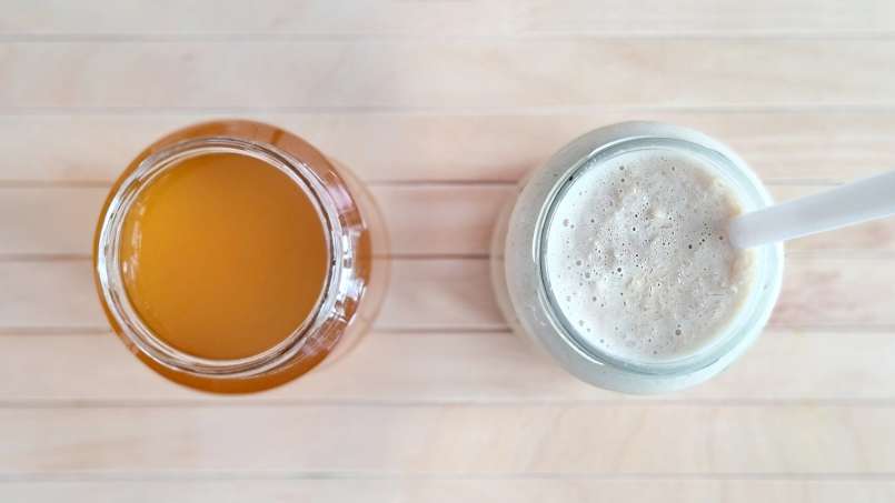Apilarnil with honey (50%-50%), in a jar, for the freezer, photo 4