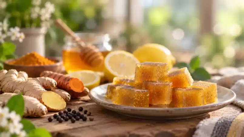 Collagen Forte Cubes with Vitamin C, Turmeric, and Ginger for Joints