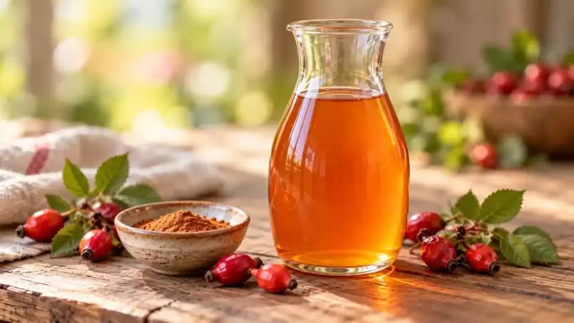 Double rosehip extract in water