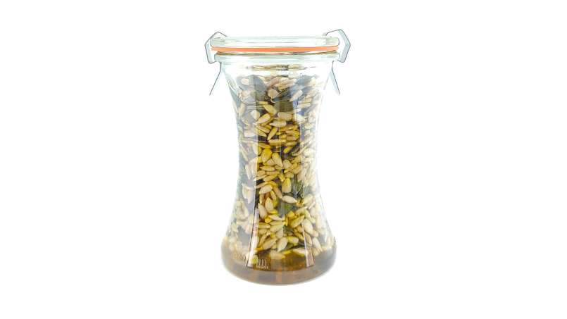 Sunflower seeds and pumpkin in honey, photo 2