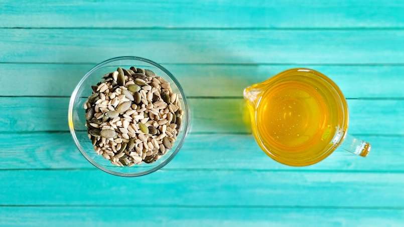 Sunflower seeds and pumpkin in honey, photo 4
