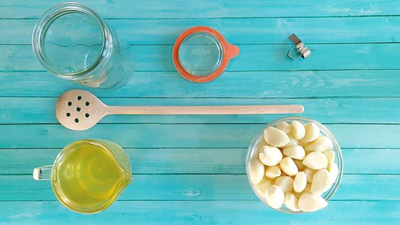 Macerate of garlic with honey, photo 6