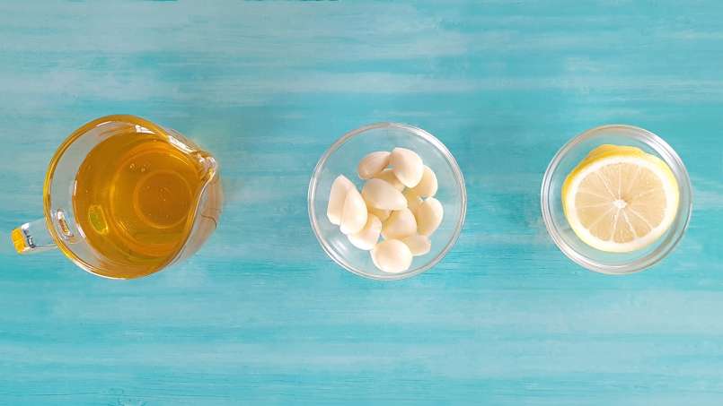 Macerate of garlic, honey and lemon, photo 4