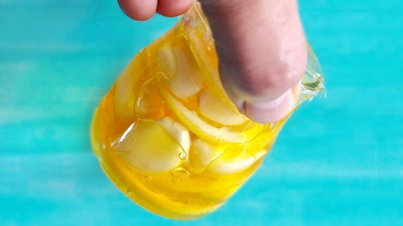 Macerate of garlic, honey and lemon, photo 6