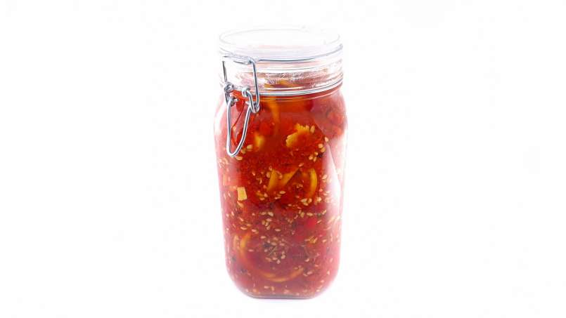 Rosehip Liqueur/Tincture with ginger, orange peel and honey, photo 2
