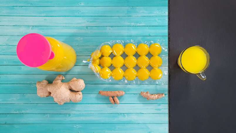 Anti-inflammatory tonic with ginger, turmeric, black pepper and other spices, photo 9