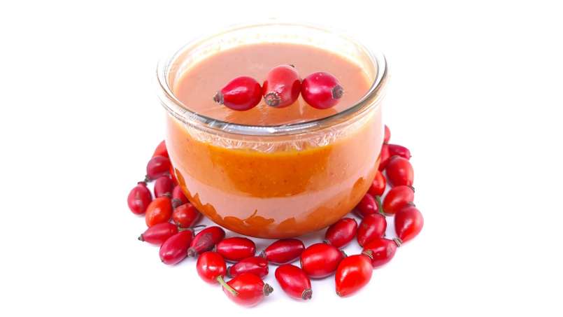 Rosehip paste with honey, pollen, ginger, lemon and mint, at cold, photo 6