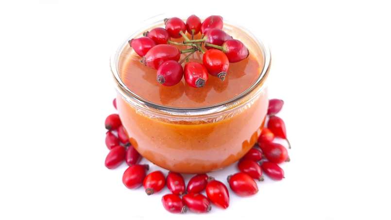 Rosehip paste with honey, pollen, ginger, lemon and mint, at cold, photo 7
