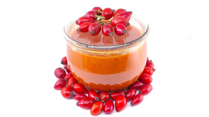 Rosehip paste with honey, pollen, ginger, lemon and mint, at cold, photo 8