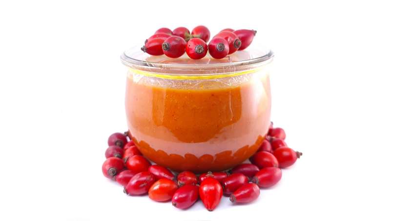 Rosehip paste with honey, pollen, ginger, lemon and mint, at cold, photo 9