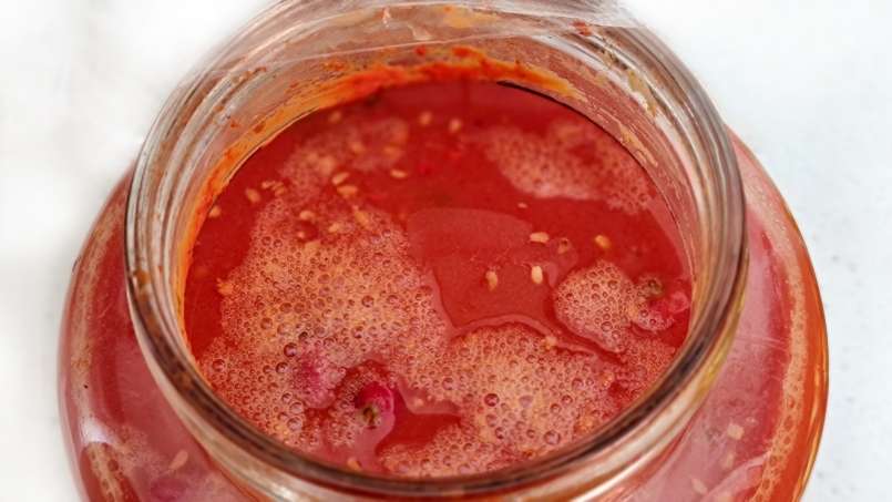 Rosehip cider with honey, lemon and mint, photo 7