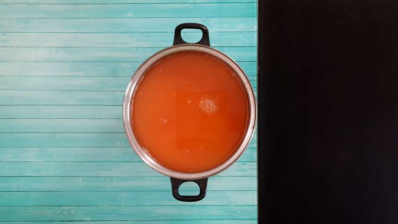 Rosehip cider with honey, lemon and mint, photo 8